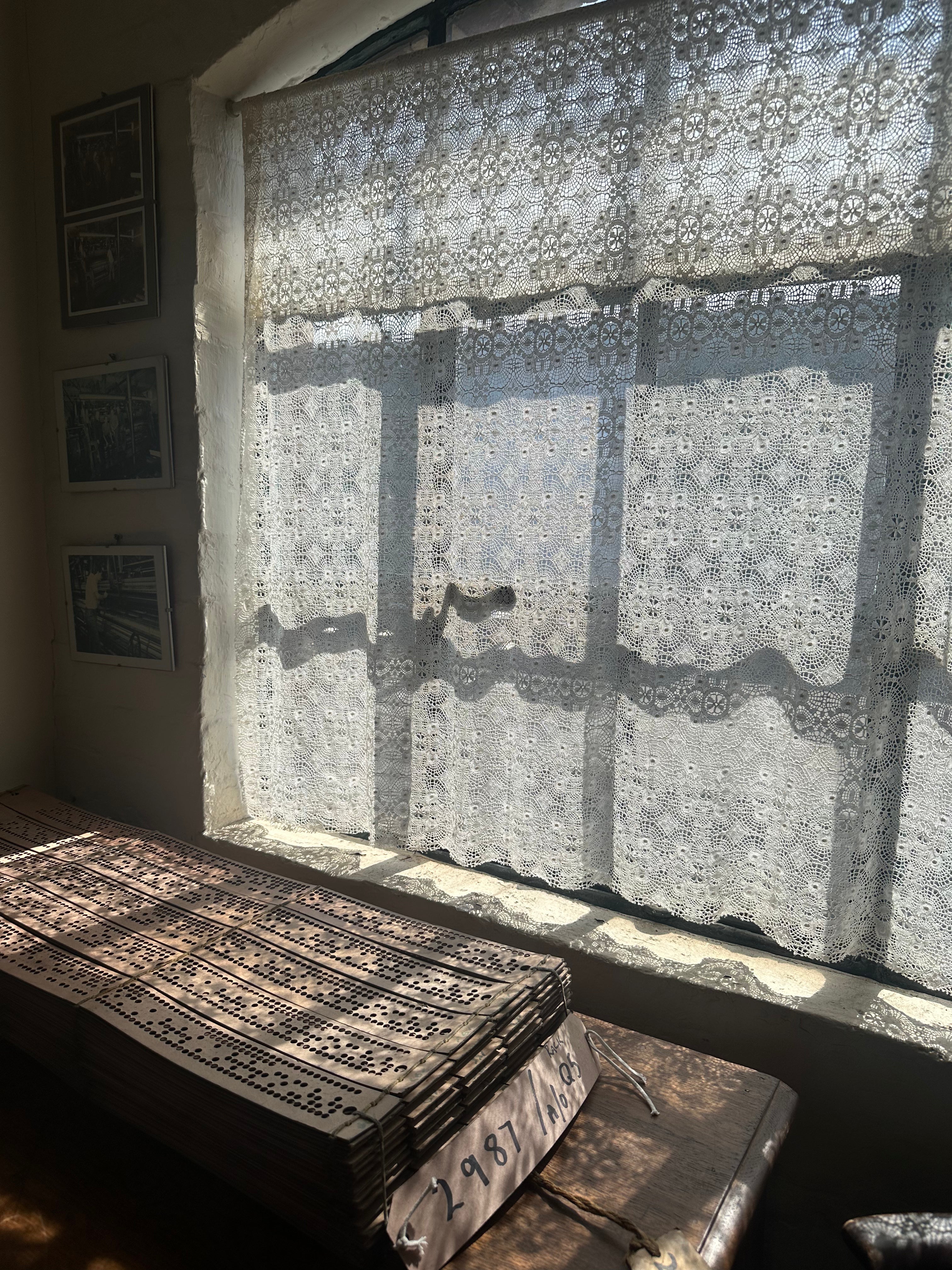 English made lace and our Visit to Cluny lace