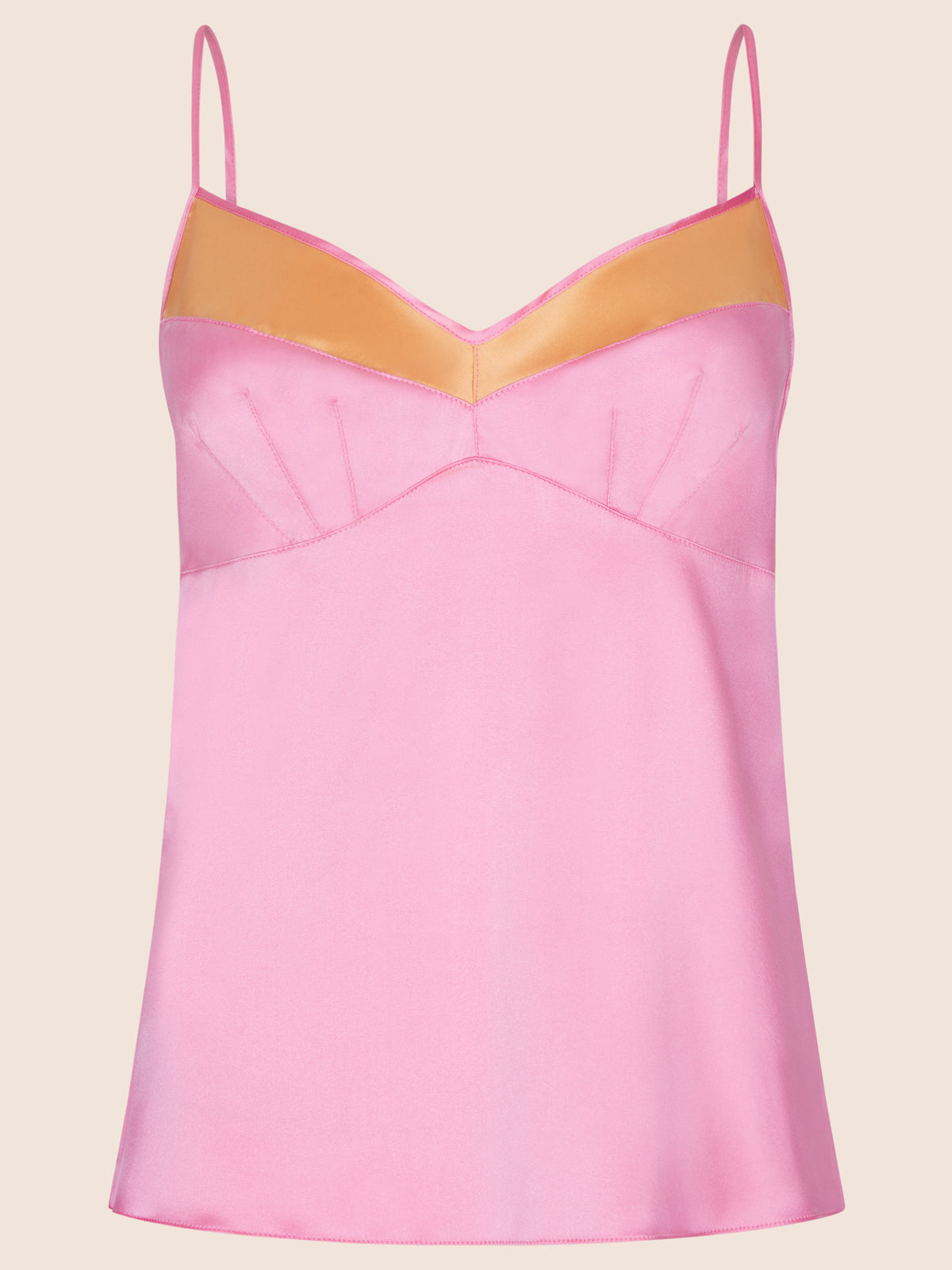 Longer Length Grace Silk Cami Top
