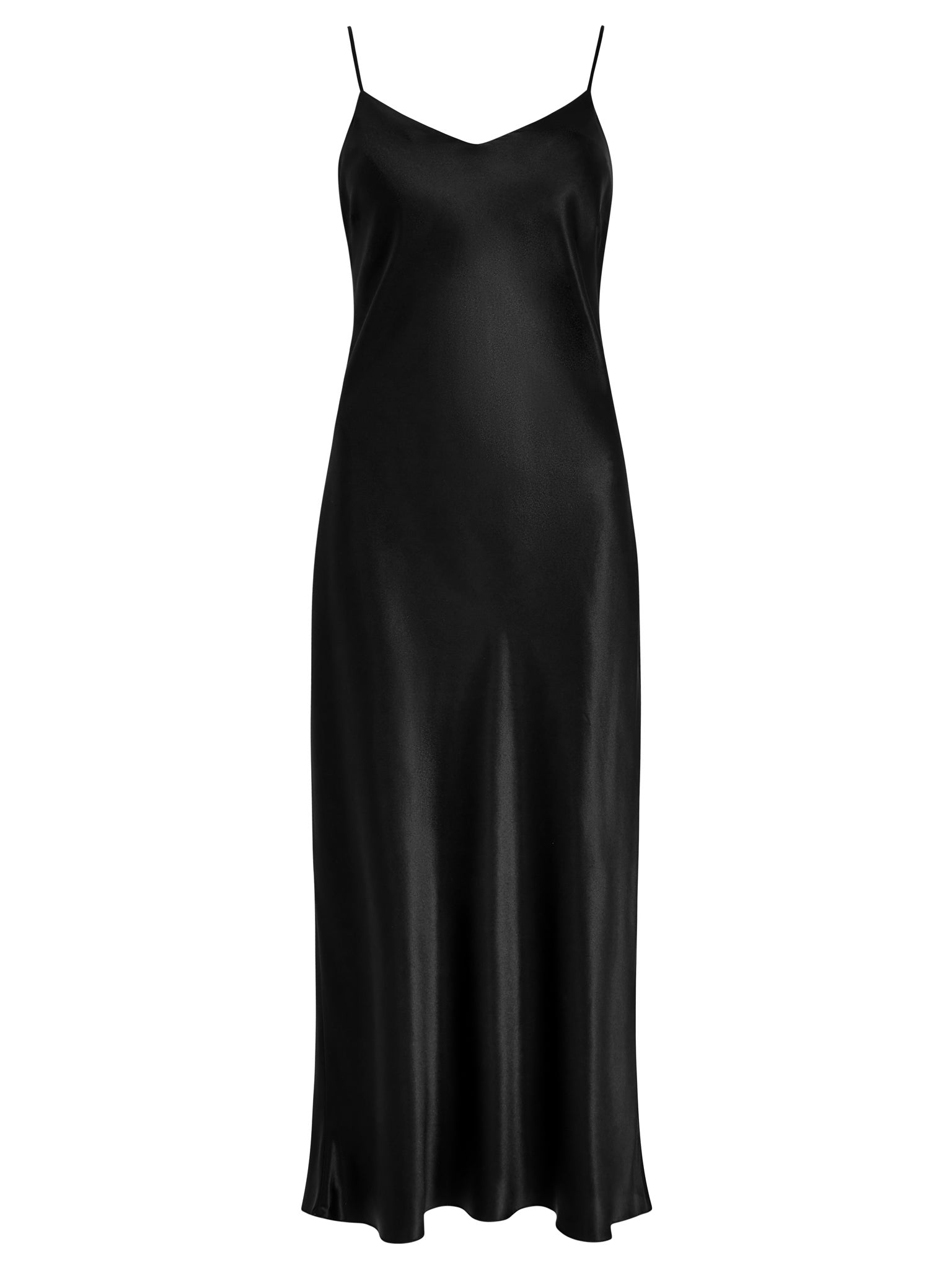 Maria Silk Bias Cut Midi Dress