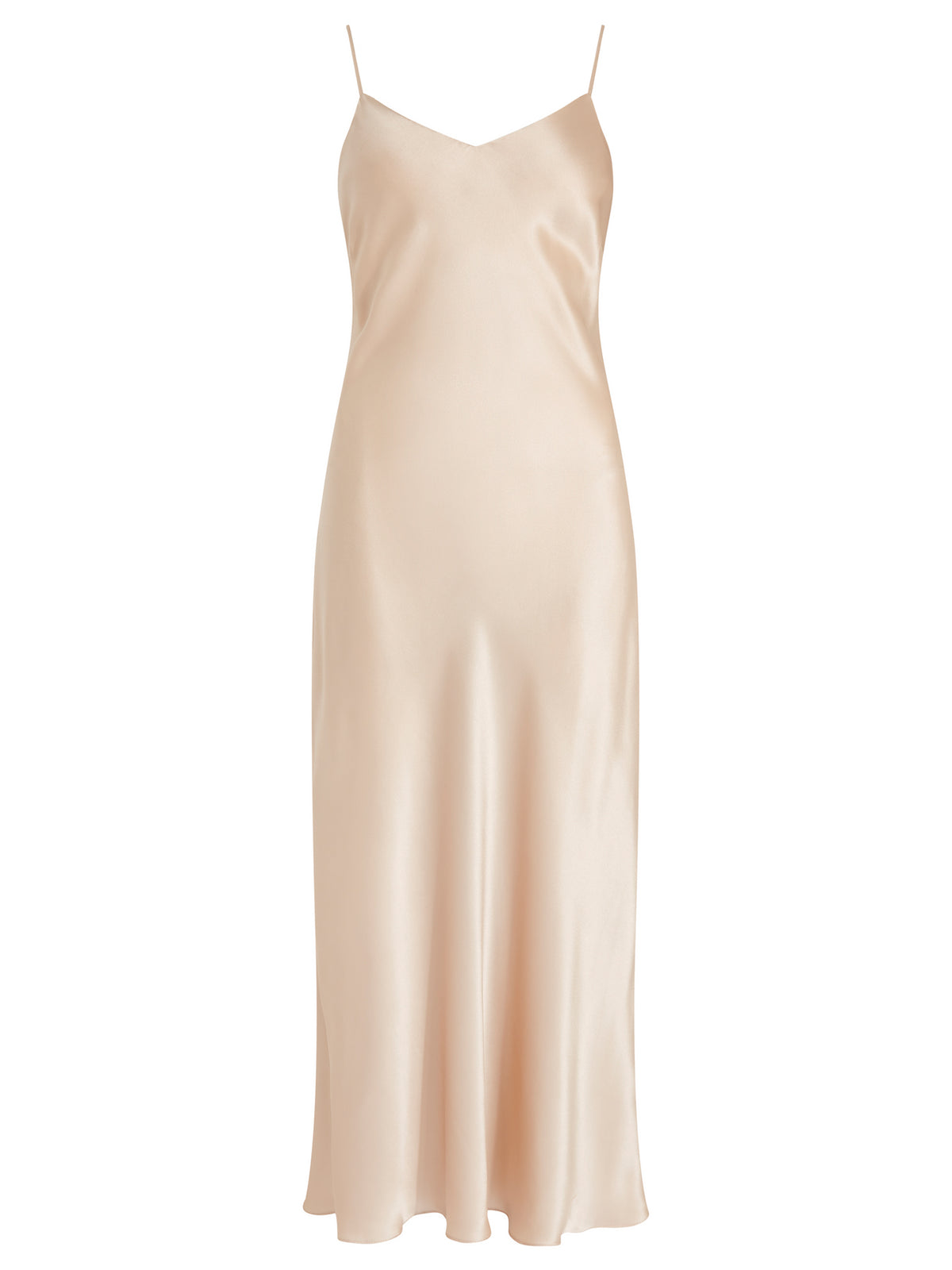 Maria Silk Bias Cut Maxi Dress