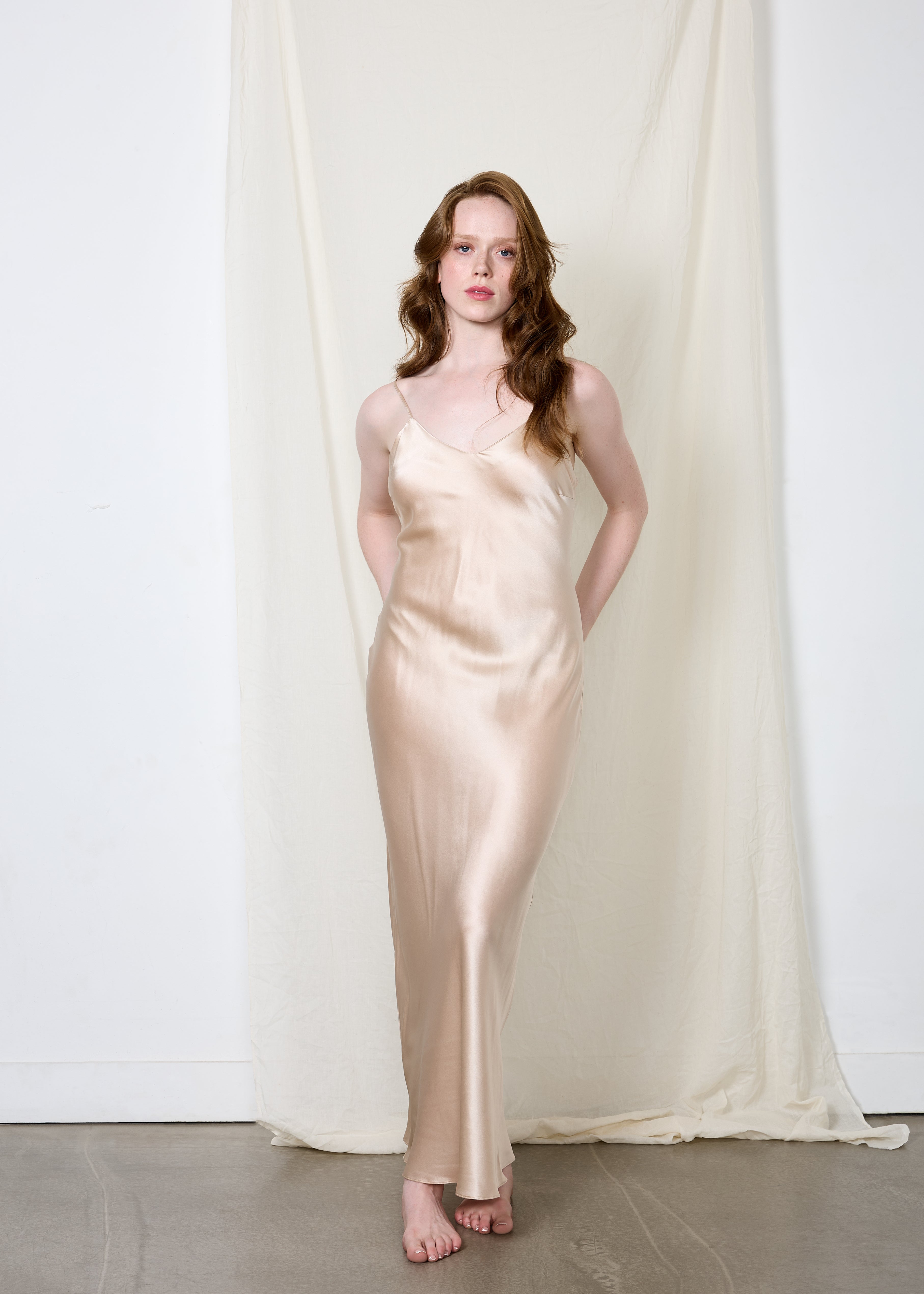 Maria Silk Bias Cut Cami