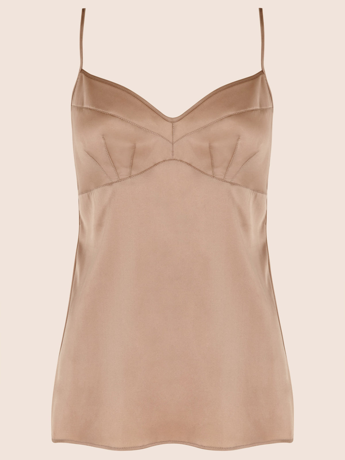 Longer Length Grace Silk Cami Top
