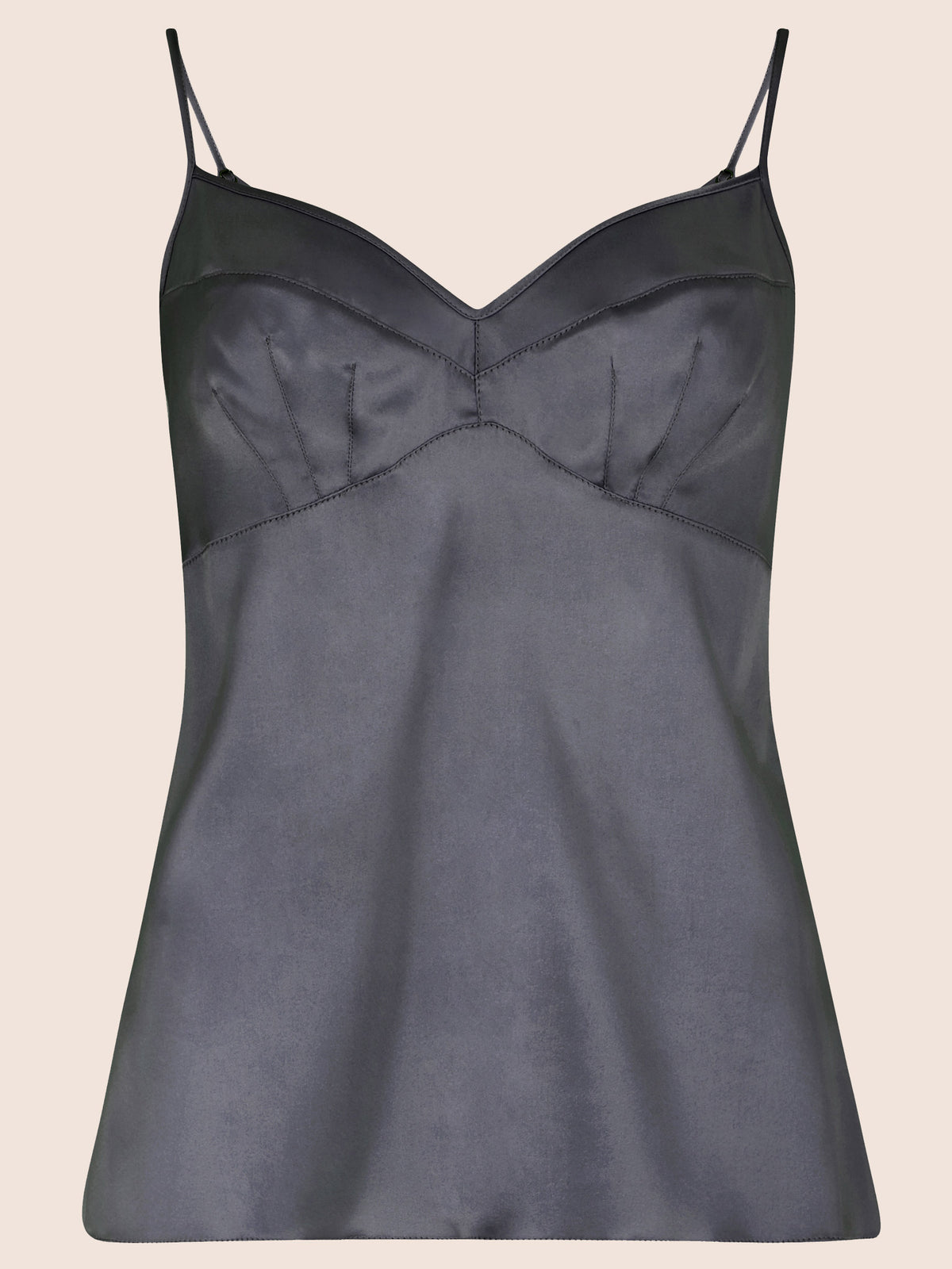 Longer Length Grace Silk Cami Top
