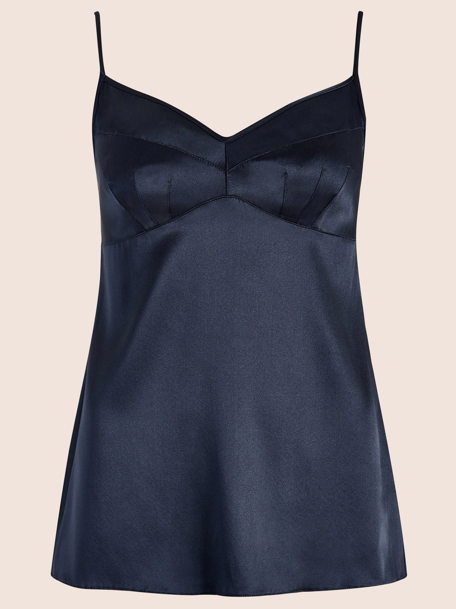 Longer Length Grace Silk Cami Top