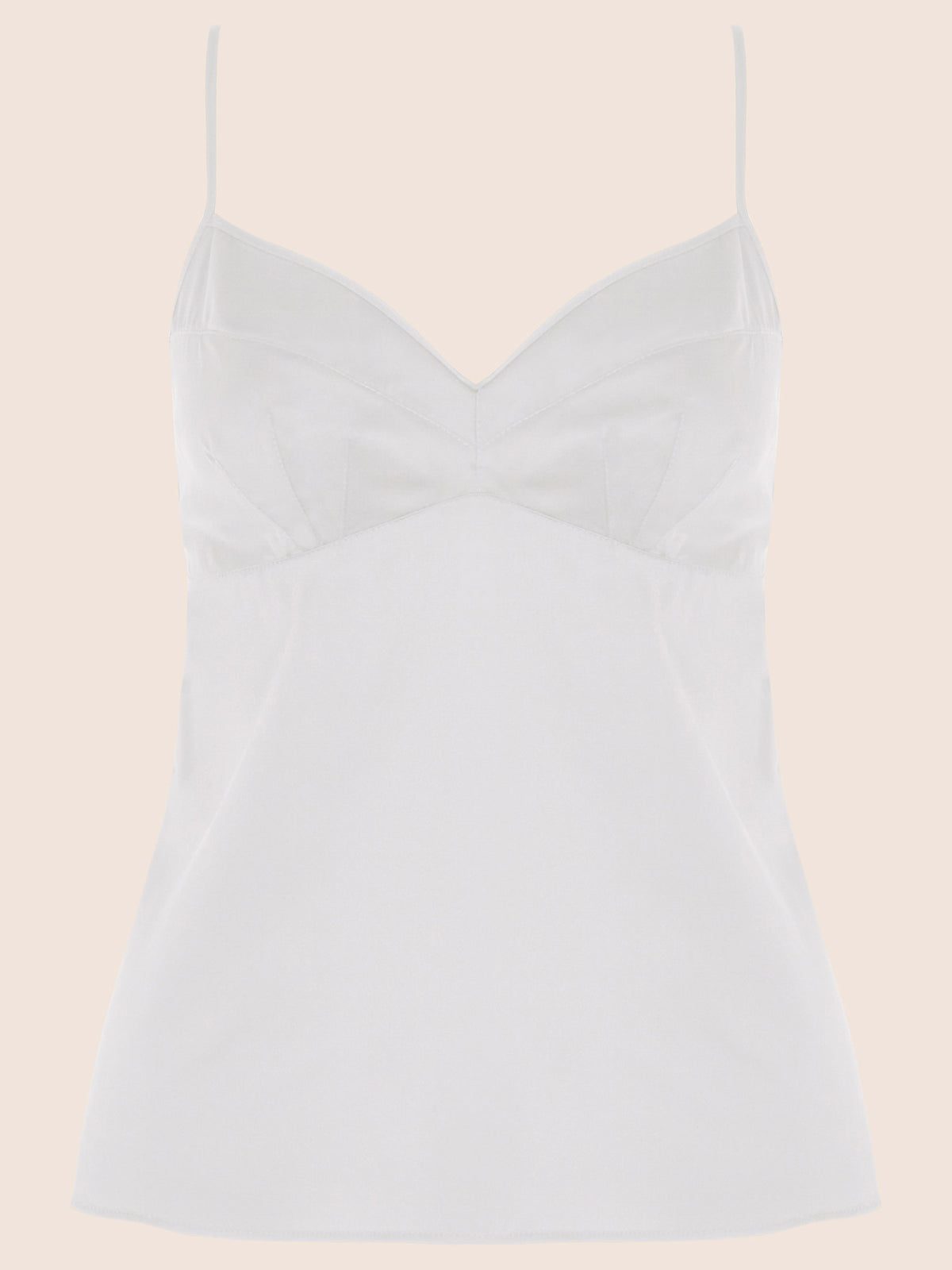 Longer Length Grace Silk Cami Top