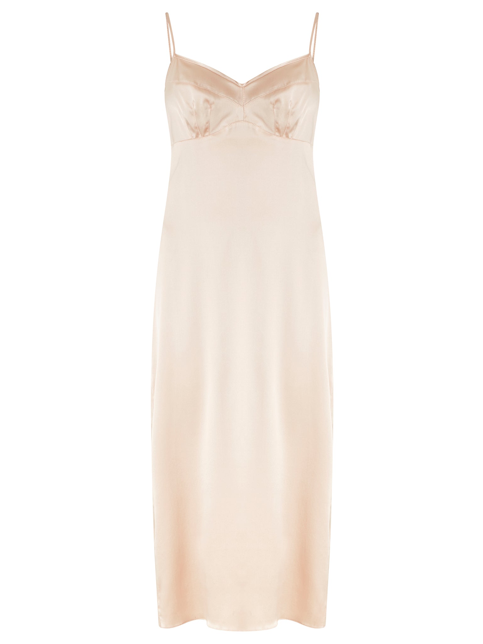 Grace Silk Midi Dress