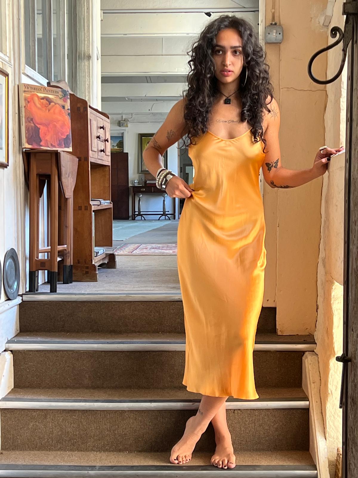 FINAL SALE - CELESTE MIDI DRESS CLEMENTINE MEDIUM