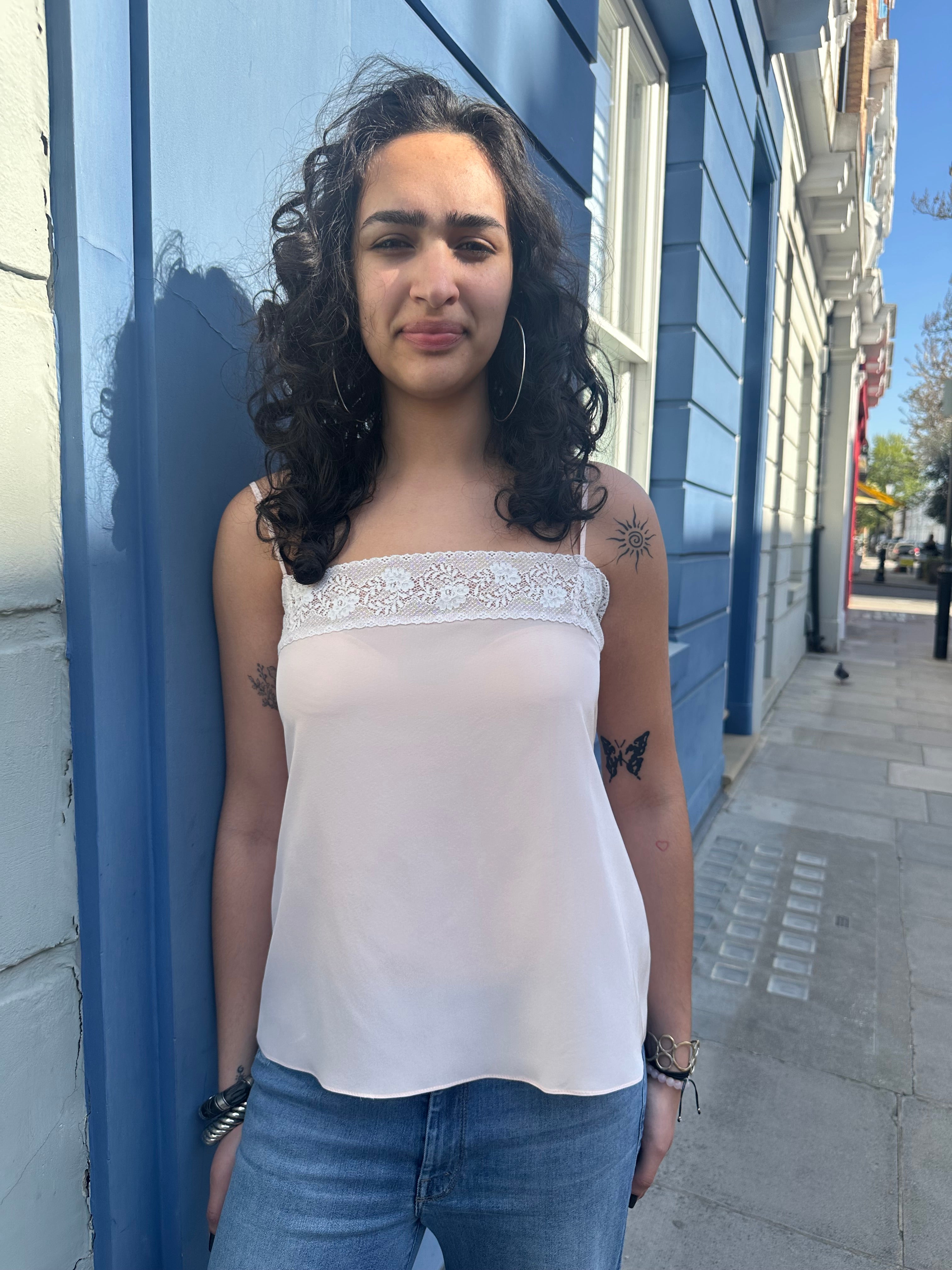 Mima Crepe de Chine Silk Cami