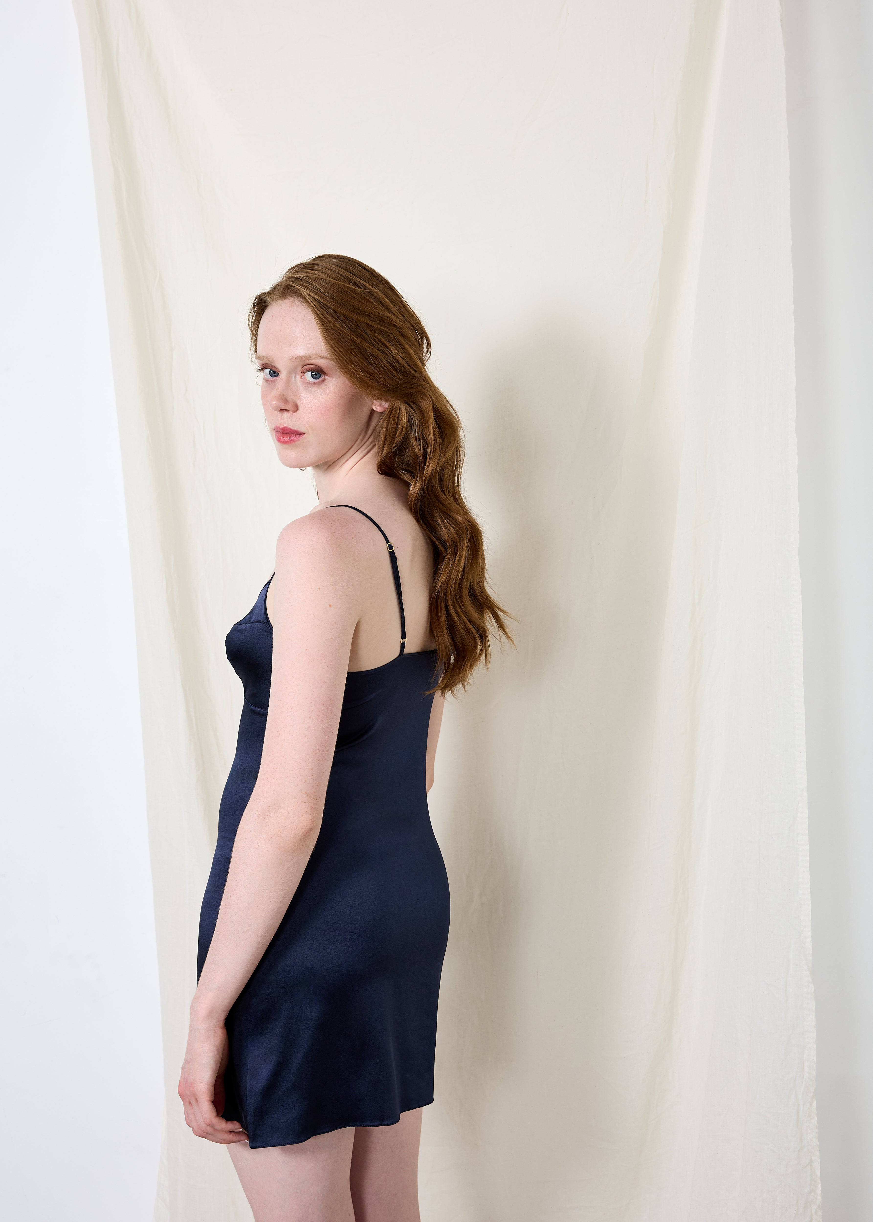 Grace Silk Chemise Slip Dress