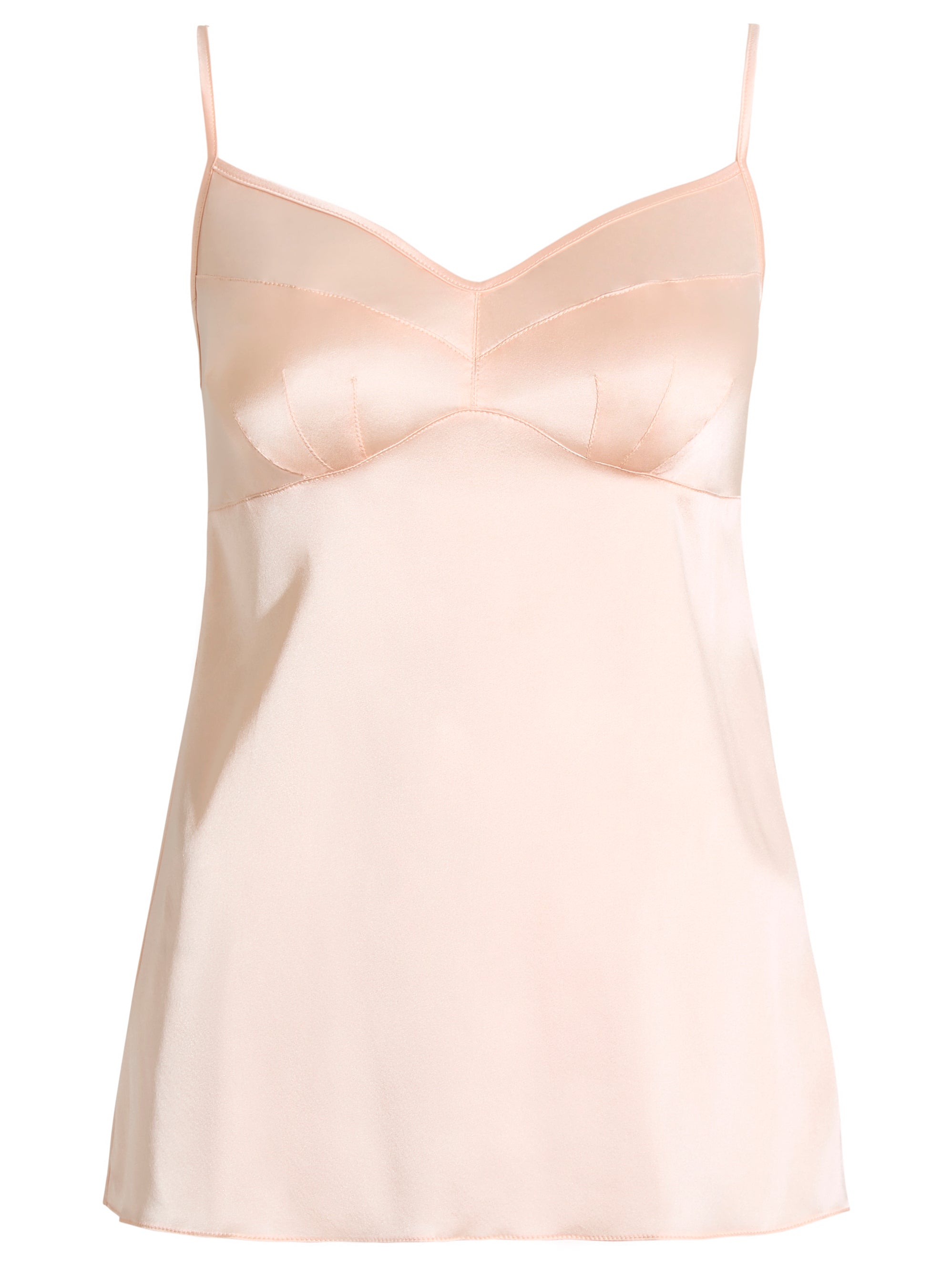 Longer Length Grace Silk Cami Top