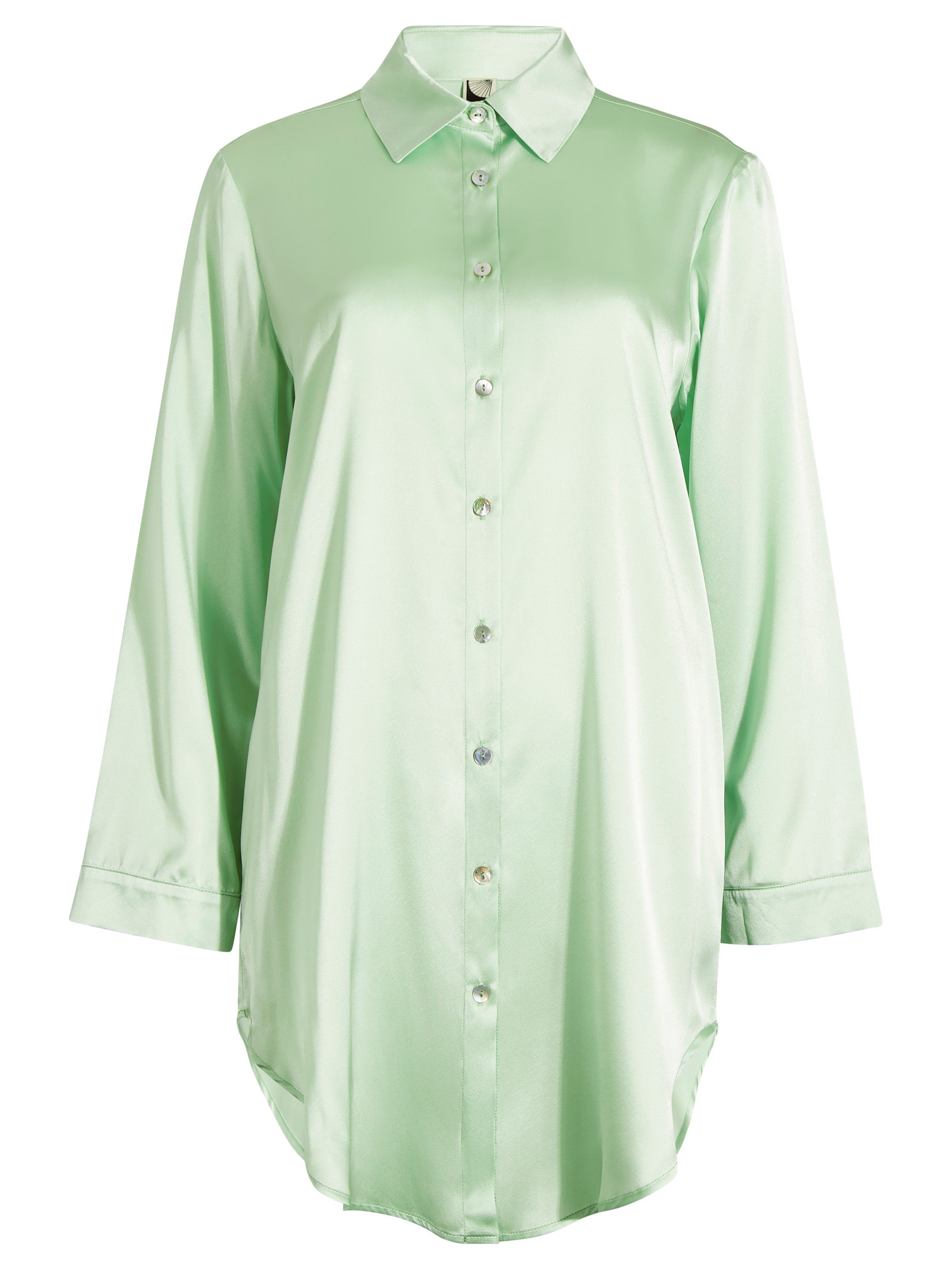 Peppy Silk Nightshirt Tropical