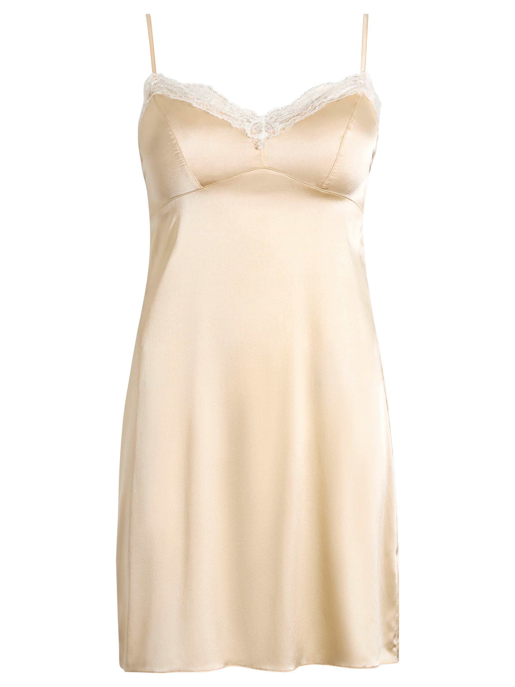 Sophia Silk Chemise Slip Dress