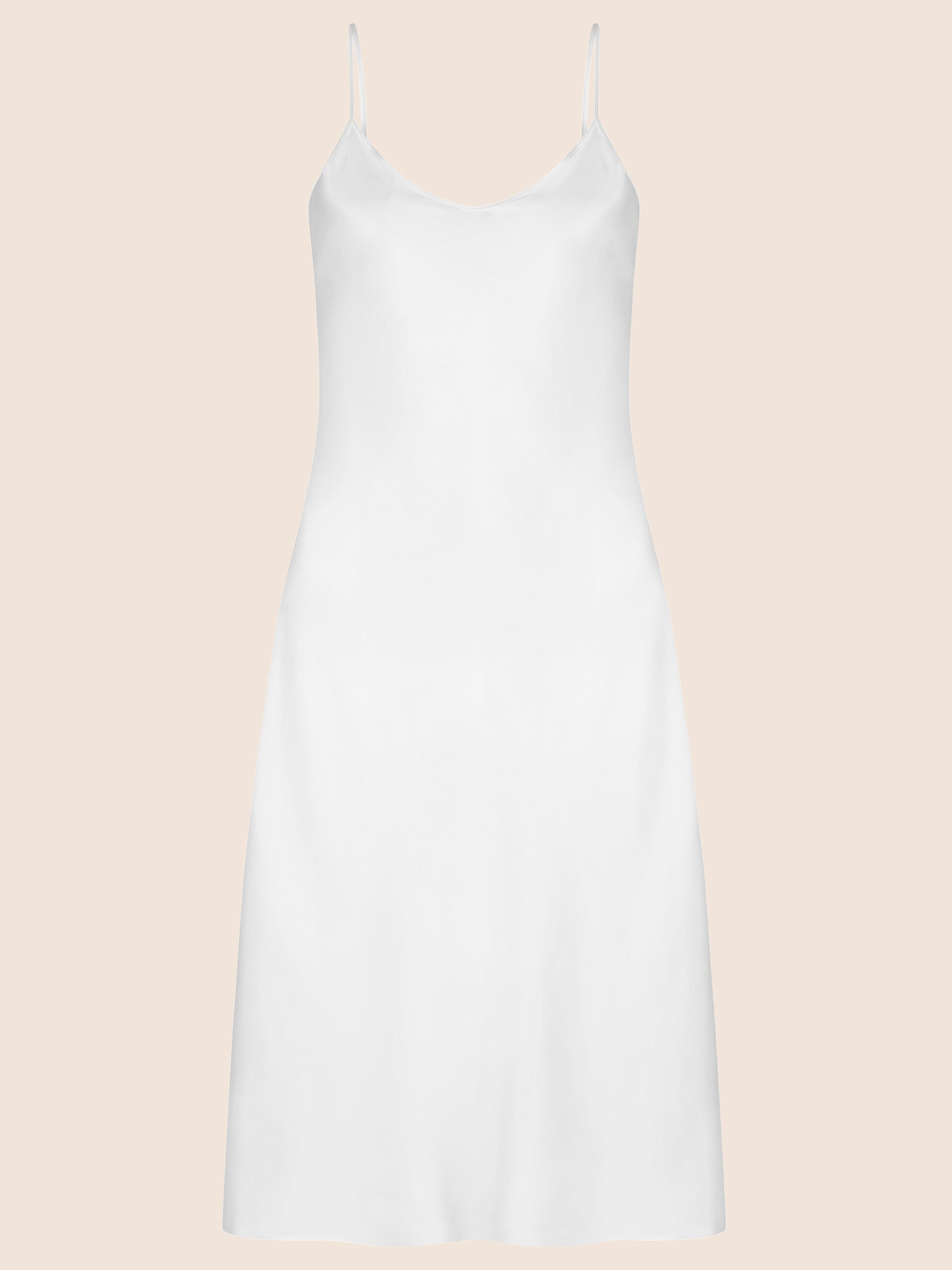 Celeste bias cut Midi Slip Dress