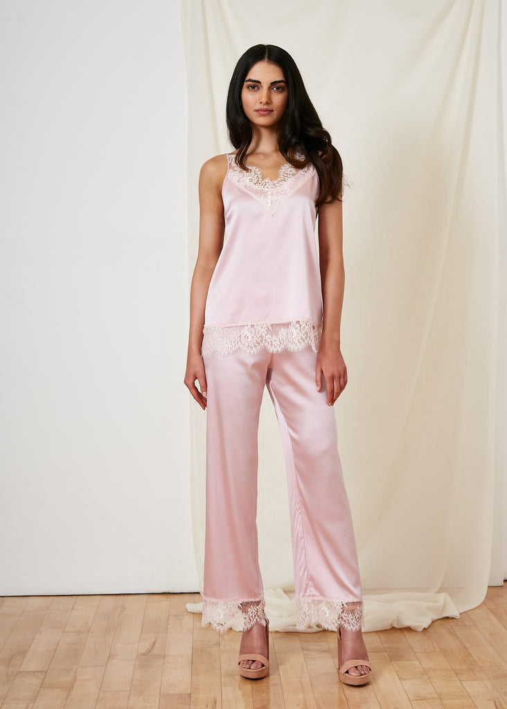 Lana Silk Cami & Trouser Pyjama Set