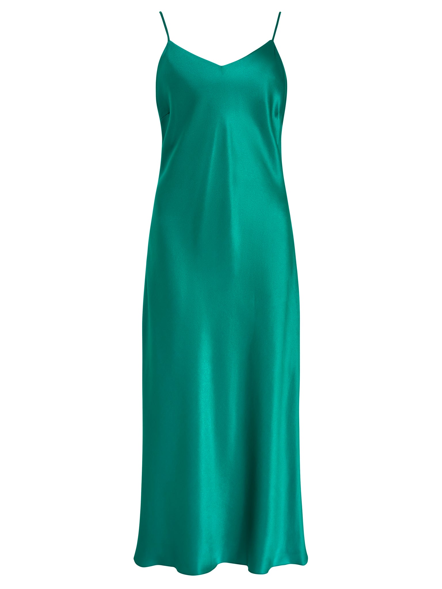 Maria Silk Bias Cut Midi Dress