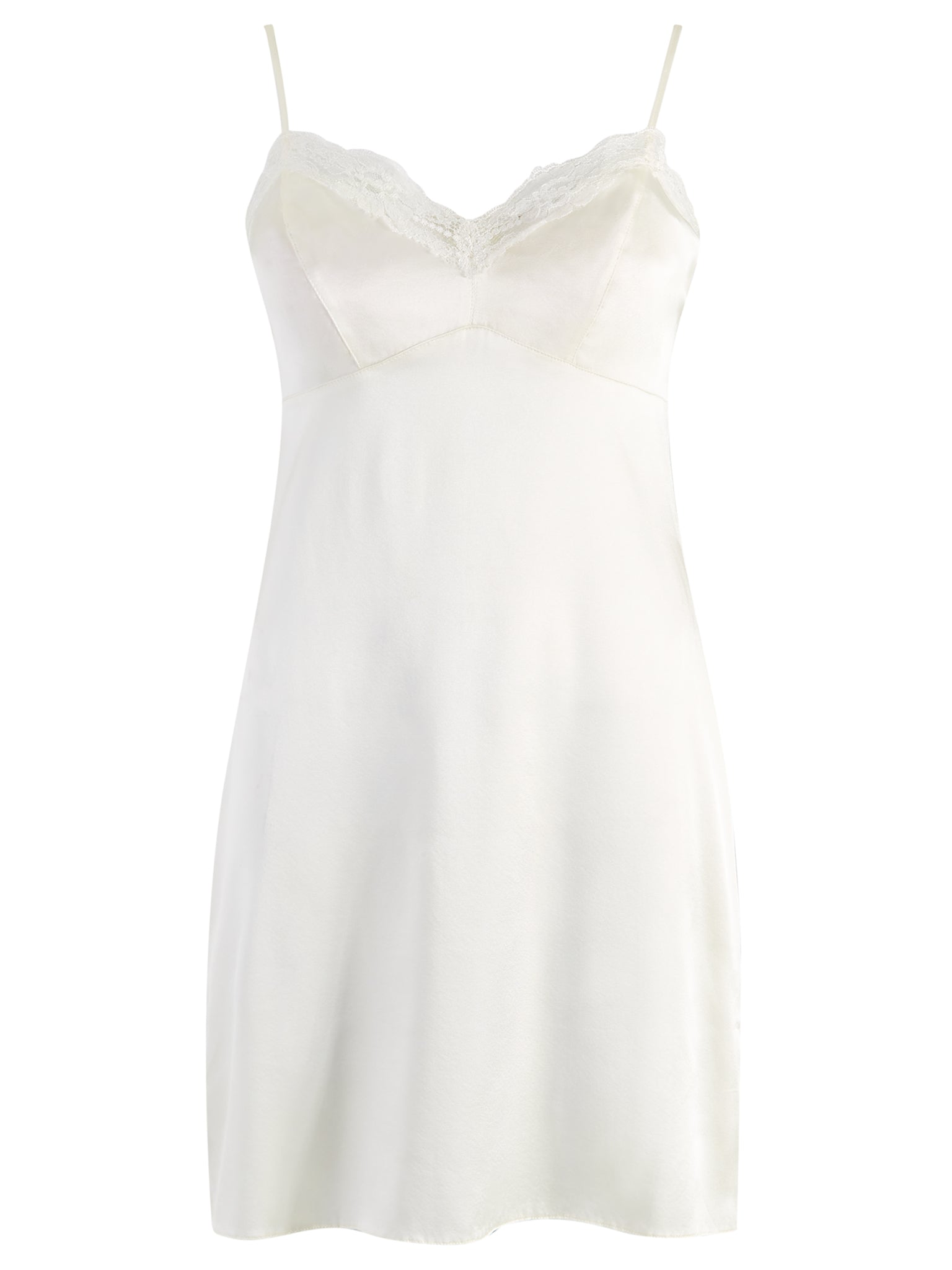 Sophia Silk Chemise Slip Dress