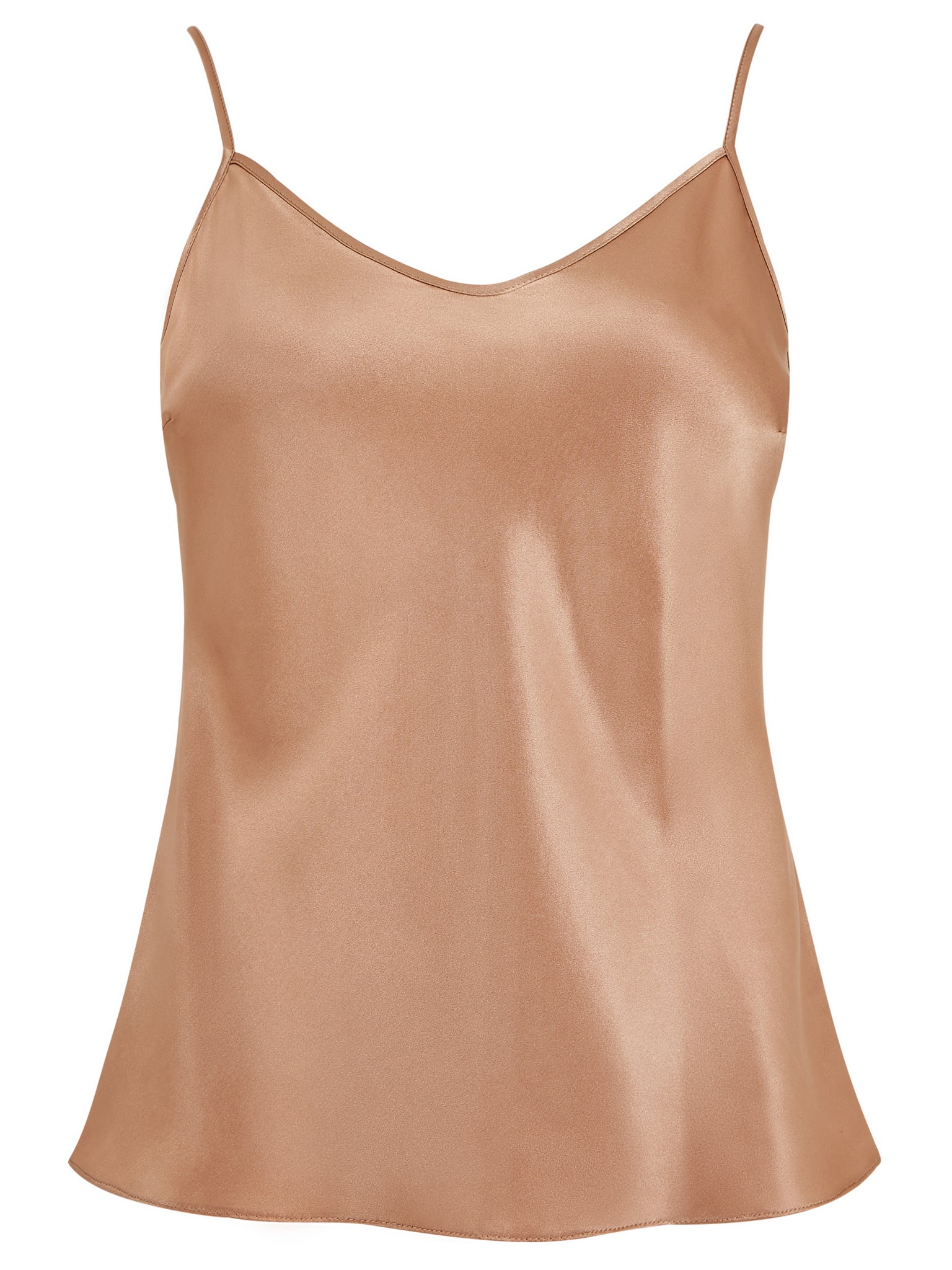 Celeste Silk Bias Cut Cami